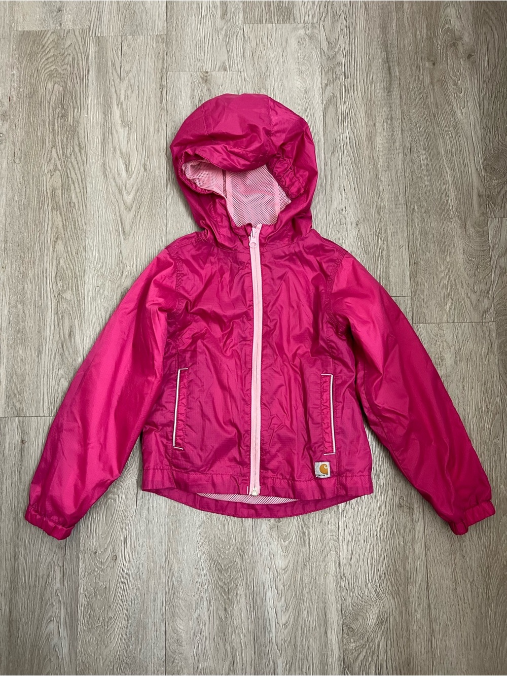 Little Girl's Carhartt Pink Mesh Lined Jacket